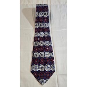 Zodiac Debonair Hand Woven Hand Printed Pure Silk Geometric Pattern Men's Tie